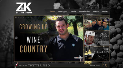 ZK Wines Website
